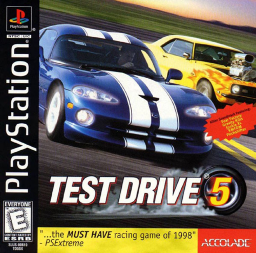Test Drive 5 (USA) Cover